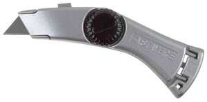 Нож stayer "дельфин" металлический, лезв 19 мм