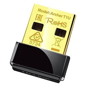 Беспроводной Nano USB-адаптер TP-Link Archer T1U AC450