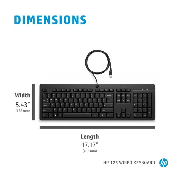 HP 125 USB wired - опт