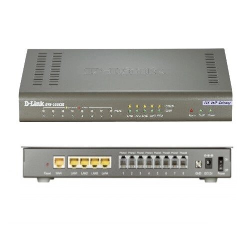 Шлюз voip D-link DVG-5008SG A1a - розница