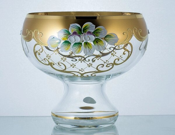Конфетница 16см прозрачная (JN Glass, Чехия) от компании МИР ДОМА - фото 1