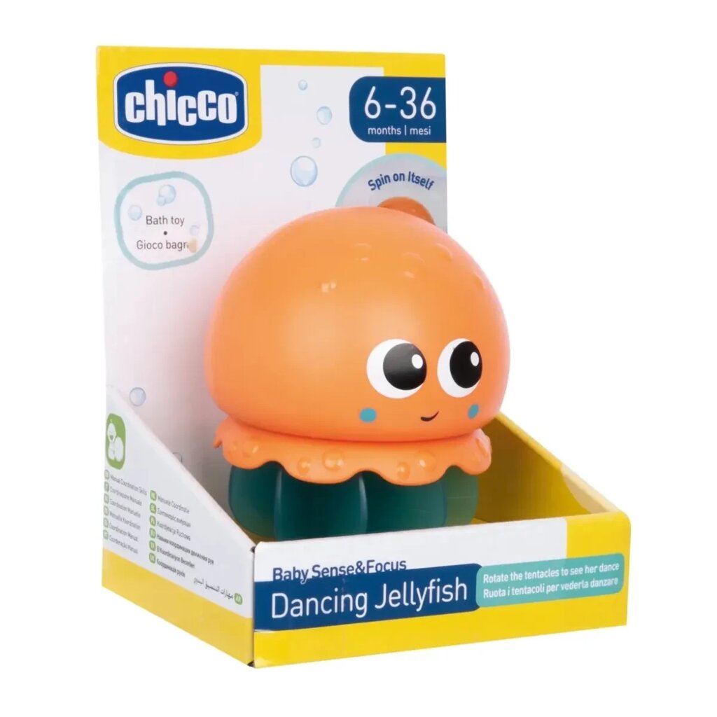 Chicco: Игрушка для ванной "Танцующая медуза" 6+ - обзор
