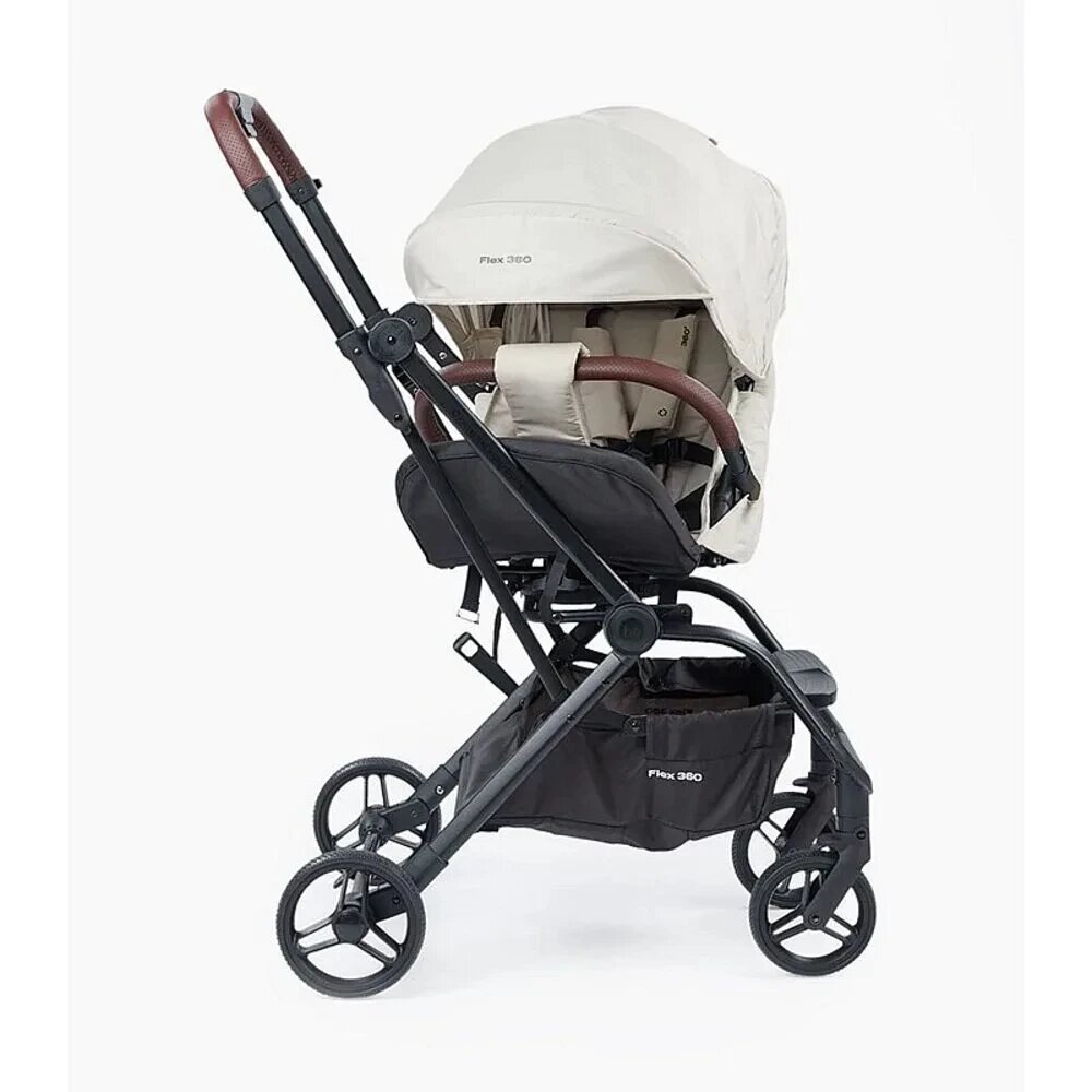 Прогулочная коляска Flex 360 Happy Baby, beige - акции