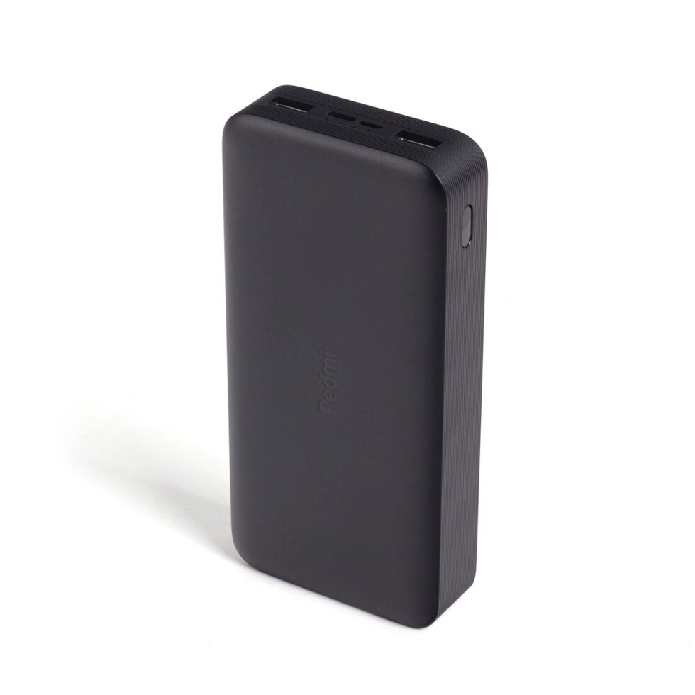 Портативный внешний аккумулятор Xiaomi Redmi 20000mAh, черный - заказать