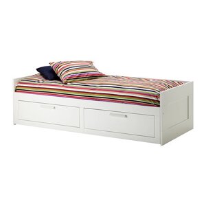 Кровать кушетка каркас БРИМНЭС с 2 ящиками ИКЕА, IKEA