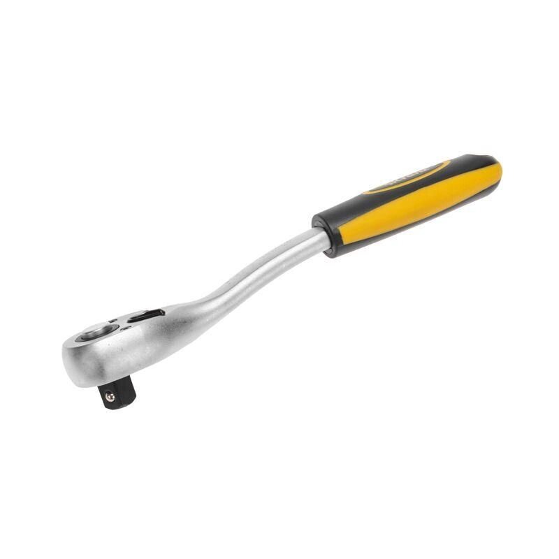 Ключ-трещотка для торцовых головок 1/2 СrV 72 зубца Kranz KR-12-8401 от компании РУСЭЛЕКТРИКА - фото 1