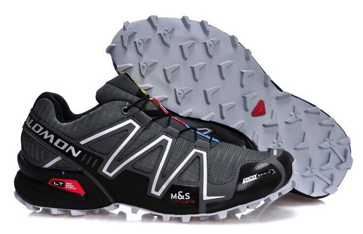 Кроссовки трейловые Salomon Speedcross 3 grey - доставка
