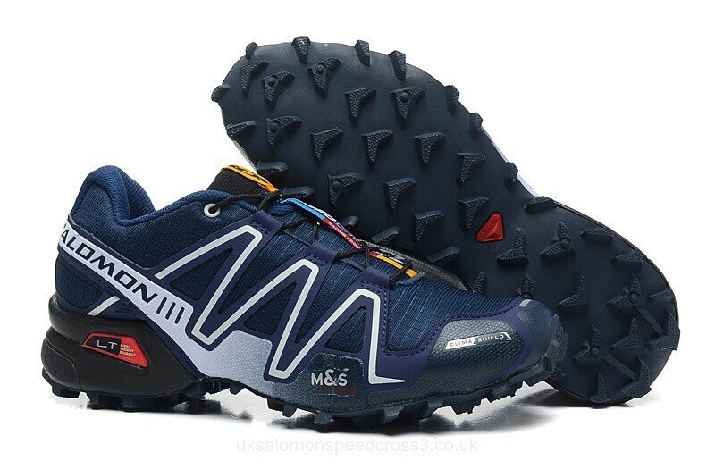 Кроссовки трейловые Salomon Speedcross 3 blue - наличие