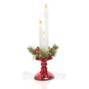 Светодиодная свеча " Новогодняя" размер 33*10см