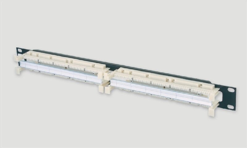 Eurolan Кроссовая панель типа 110, 19" категории 5е 200 пар + органайзер - наличие