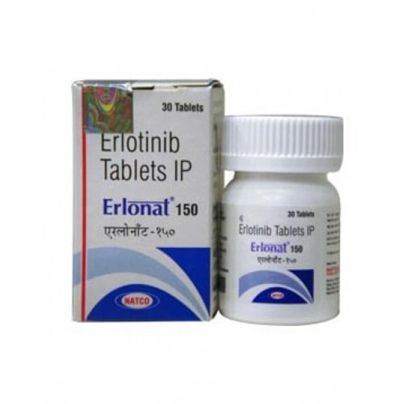 Эрлонат Erlonat (эрлотиниб) таблетки 150 мг №30 от компании Indian Medicine - фото 1