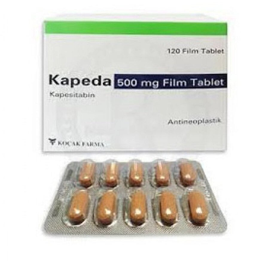 Капеда Kapeda (капецитабин) табл. 500 мг №120 от компании Indian Medicine - фото 1
