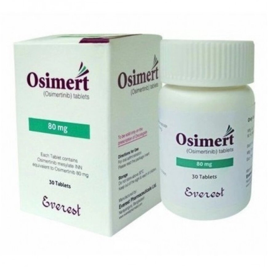 Осимерт Osimert (осимертиниб) таблетки 80 мг №30 от компании Indian Medicine - фото 1