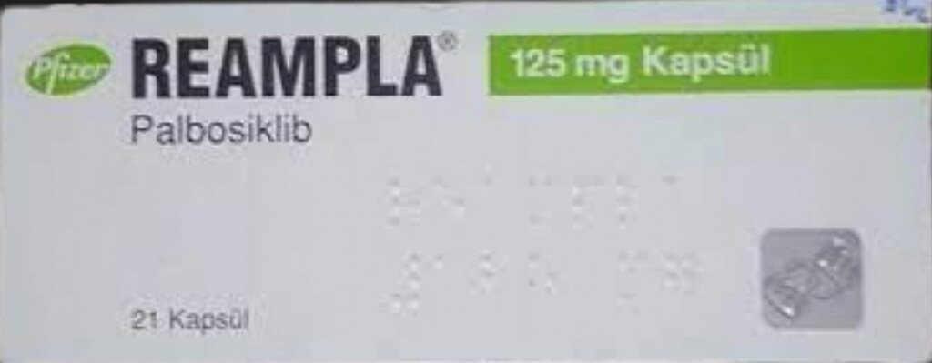 Реампла Reampla (палбоциклиб) капсулы 125 мг №21 от компании Indian Medicine - фото 1