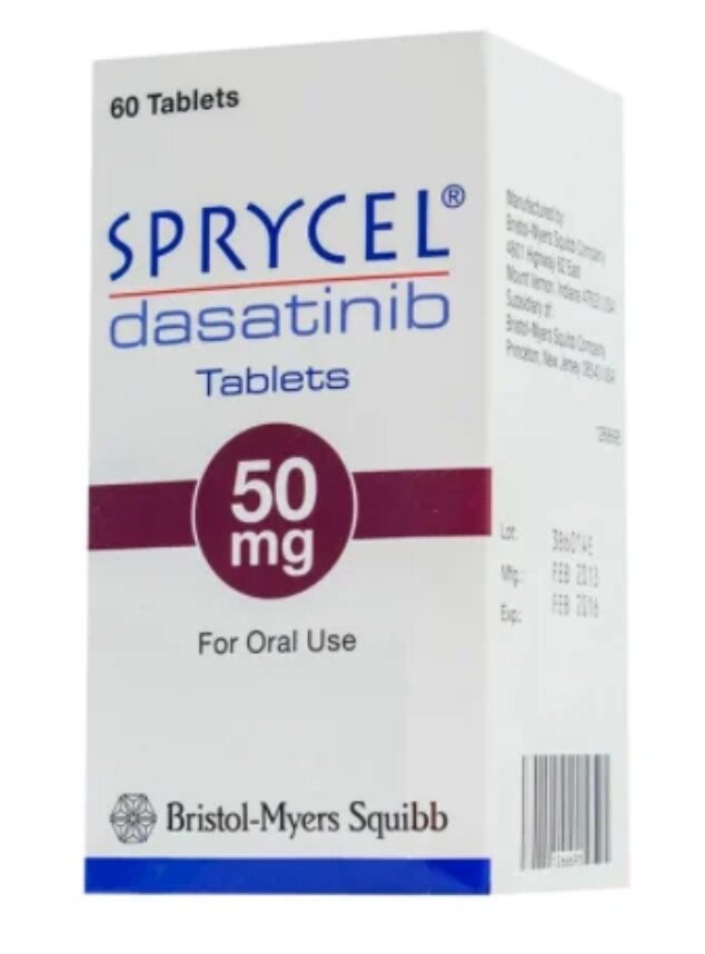 Спрайсел Sprycel (дазатиниб) таблетки 50 мг №60 от компании Indian Medicine - фото 1