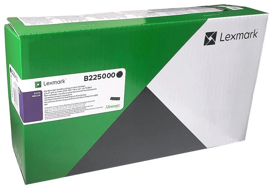 Картридж Lexmark B225000 для Lexmark B2236/MB2236, емкость 1200 стр. от компании ТОО АСТРА - фото 1