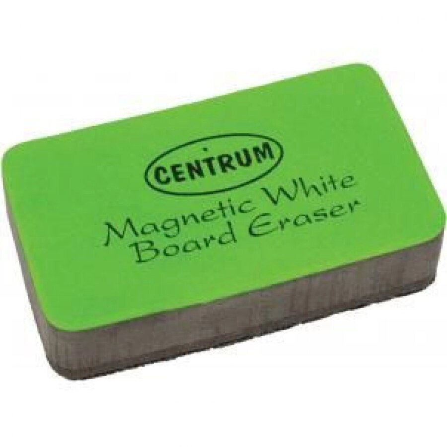 Стиратель для маркерной доски Centrum, 70х40x17мм, цвет корпуса ассорти, магнитный - акции