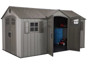 Высокопрочный сарай-гараж WoodLook 15x8 ft