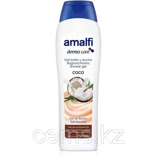 AMALFI гель для ванн и душа Кокосовый "Cocunut Milk", для всех типов кожи 750мл от компании ТОО "Компания CEMS" - фото 1