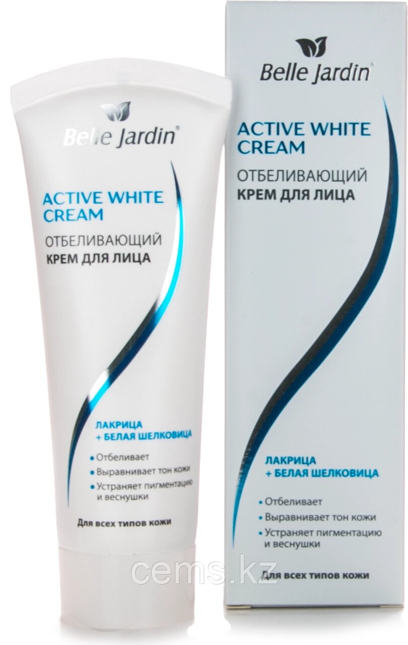 B. J. Activ white Крем отбеливающий для лица Лакрица + Белая шелковица 75 мл от компании ТОО "Компания CEMS" - фото 1