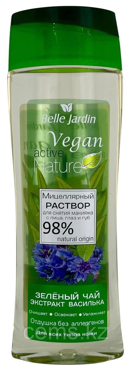 B. J.Active Nature Vegan Мицеллярный раствор для снятия макияжа, глаз и губ 250мл от компании ТОО "Компания CEMS" - фото 1