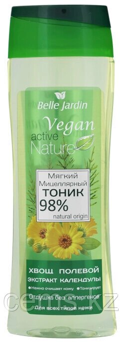 B. J.Active Nature Vegan Мягкий очищающий тоник для лица 250мл от компании ТОО "Компания CEMS" - фото 1