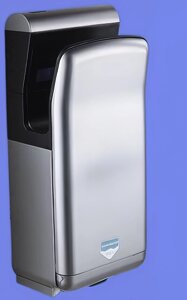 Автоматическая сенсорная высокоскоростная сушилка для рук Air Blade 2000 Ватт черно - серый цвет