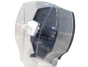 Диспенсер антивандальный для туалетной бумаги Джамбо прозрачный пластик