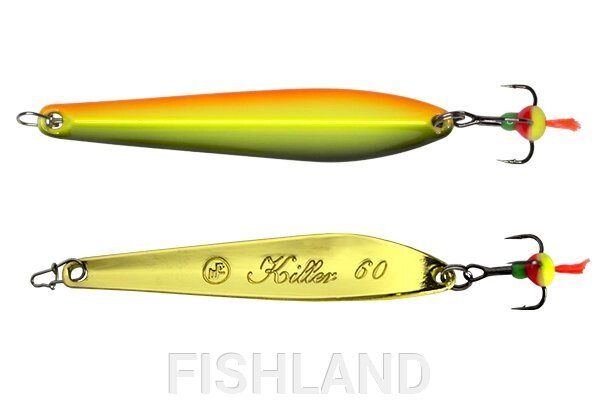 Блесна вертикальная ECOPRO Killer 90мм 14гр, FRG от компании FISHLAND - фото 1