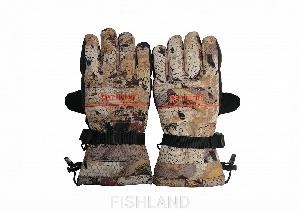 Перчатки Remington Activ Gloves Yellow Waterfowl Honeycombs р. L/XL от компании FISHLAND - фото 1