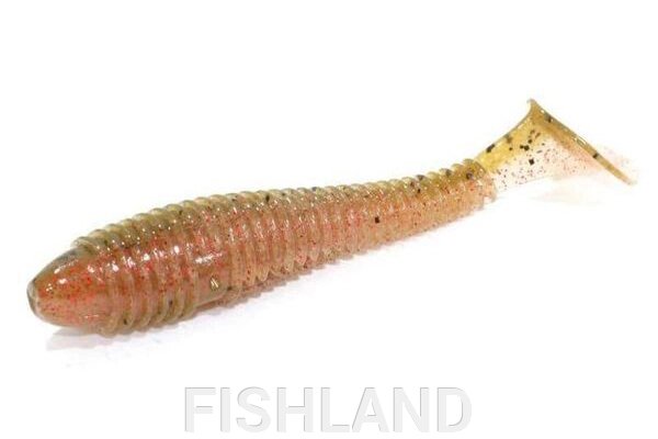 Съедобная силиконовая приманка KEITECH Swing Impact FAT 4.8" (5 шт/упак) ц:404 red crawdad от компании FISHLAND - фото 1