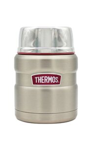 Термос THERMOS SK3000 RCMS 0,47L с ложкой (материал нержавеющая сталь, цвет стальной, объём 0,47 л)