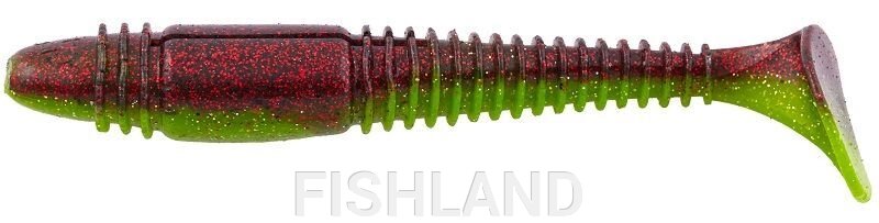 Виброхвосты съедобные LJ Pro Series TIOGA FAT 3.9" 10см 5шт T44 от компании FISHLAND - фото 1