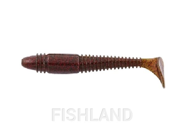 Виброхвосты съедобные Lucky John Tioga Fat 14,7см (3шт) цвет PA03 от компании FISHLAND - фото 1