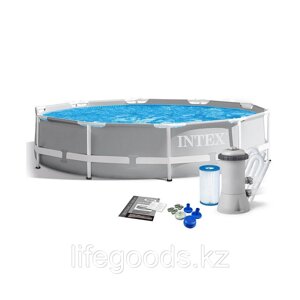 Каркасный бассейн + фильтр-насос 366x76 cм, Intex 28712/26712