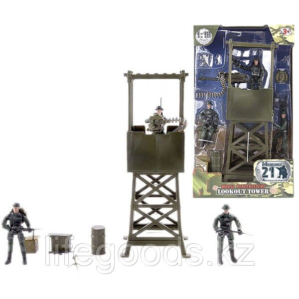 World Peacekeepers MC77021 Игровой набор WP. Караульная вышка" 1:18,3 фигурки) - гарантия