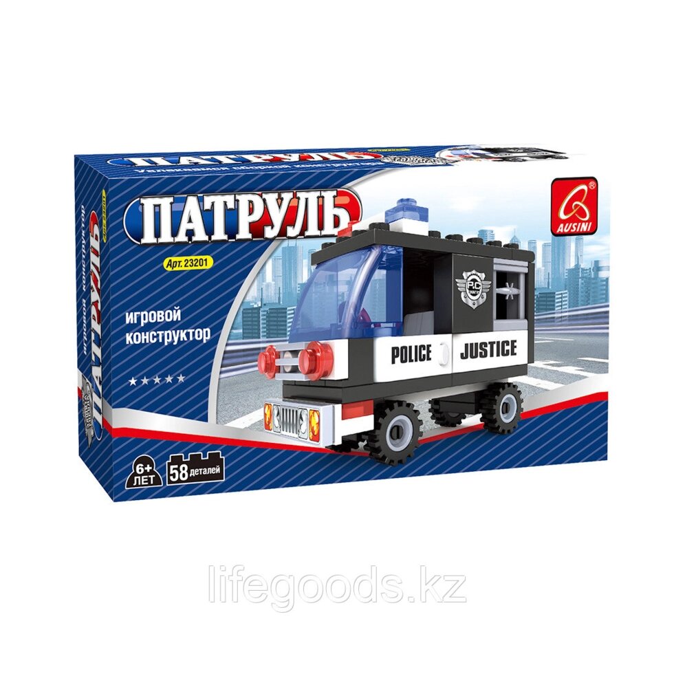 Игровой конструктор Ausini 23201 ПАТРУЛЬ - акции