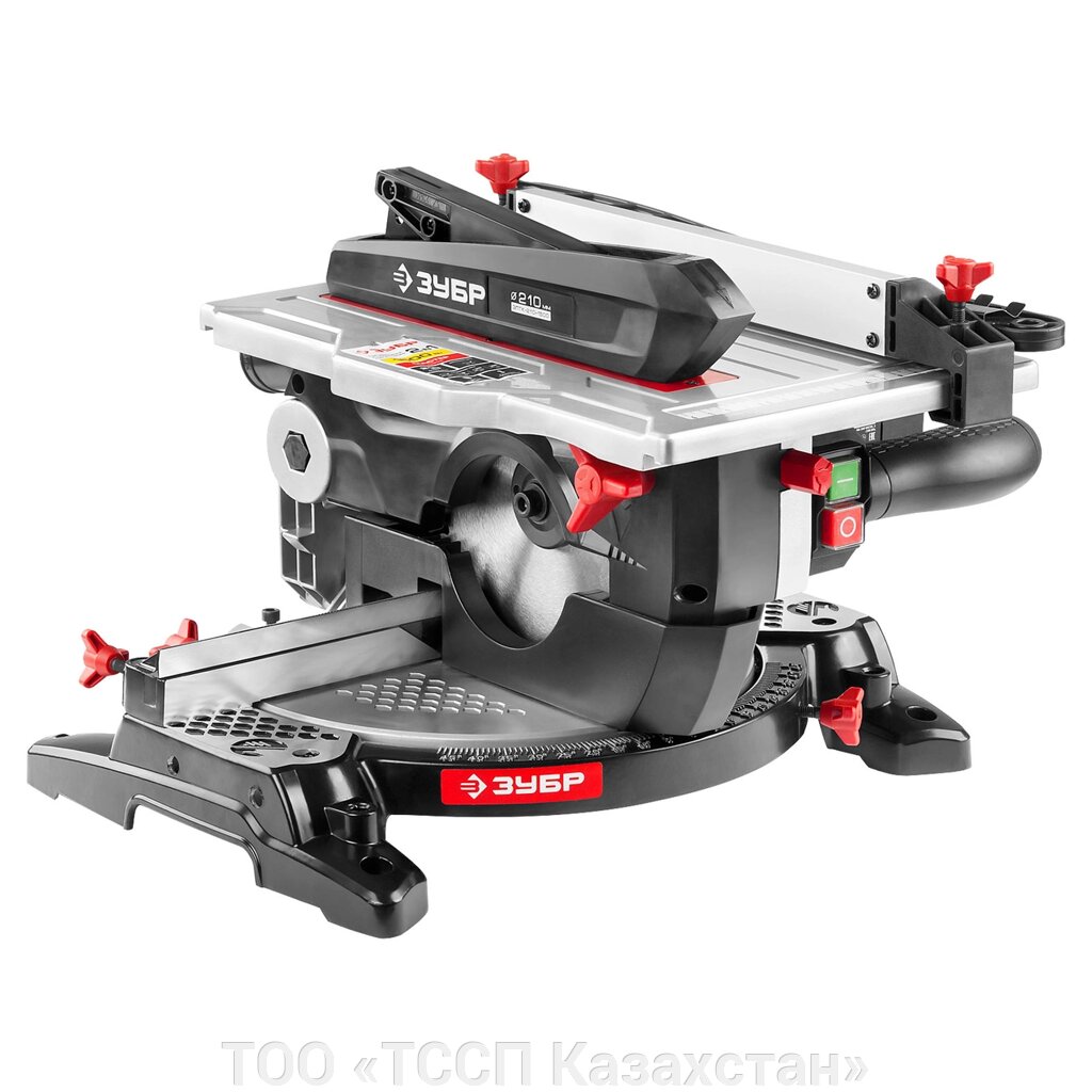 Торцовочная пила комбинированная ЗУБР "МАСТЕР" ЗПТК-210-1500 - описание