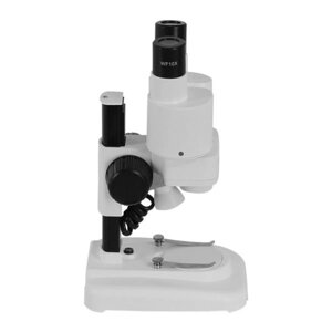 Бинокулярный стерео микроскоп 20х с локальной подсветкой