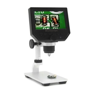 Цифровой видео микроскоп 600X 4,3_ 3.6MP на регулируемой подставке