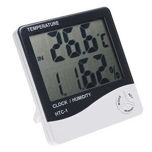Термометр-гигрометр HTC-1 с ЖК дисплеем