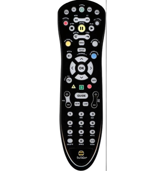 Пульт для приставки Билайн Beeline RCU01 (mxv3) ориг. (URC172500-00R001352501 ) - характеристики