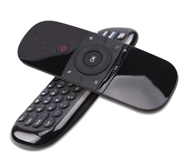 Пульт аэромышь Air Mouse AM-07 с клавиатурой и аккумулятором для Android TV Box, PC - интернет магазин