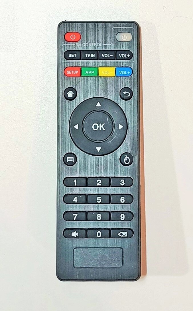 Пульт для Android приставки MXQ 4K H96 YQK-1 - доставка