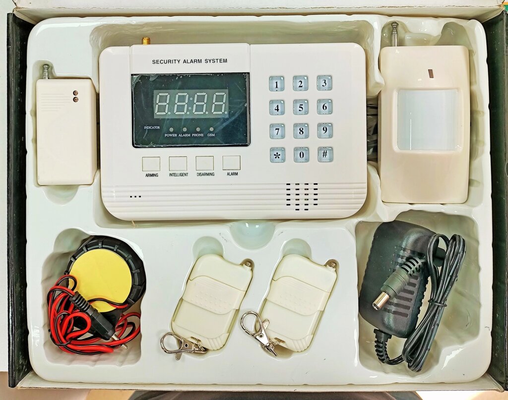Охранная сигнализация автоматическая GSM Security - преимущества