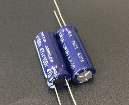 Конденсатор 47mF 100V Elec_cap ( 10x25 ) 105*C Jamicon - Интернет-магазин MEGAЭлектроника