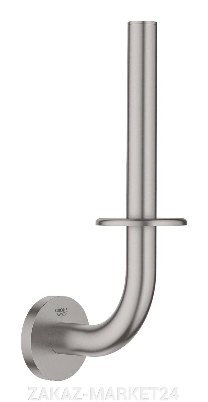 Держатель для запасного рулона туалетной бумаги GROHE Essentials, суперсталь (40385DC1) от компании ZAKAZ-MARKET24 - фото 1