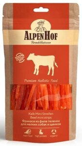 Лакомство AlpenHof A503 для мелких собак и щенков фрикасе из филе теленка 50 г