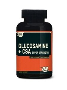 Суставы / связки Glucosamine Plus CSA Super Strenght, 120 tab.