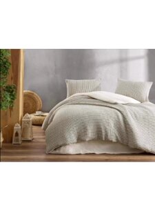 Комплект постельного белья, Natural concept, евростандарт Laodikya V01M, муслин